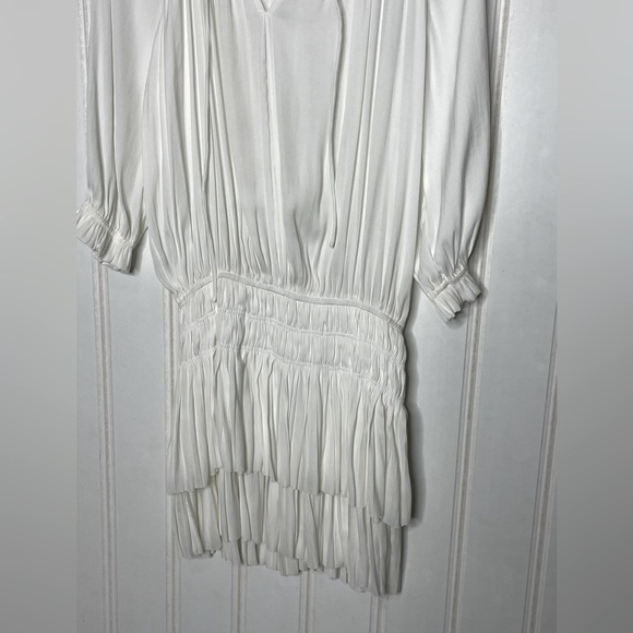 Current Air White Long Sleeve Dress 729 - Picture 7 of 9